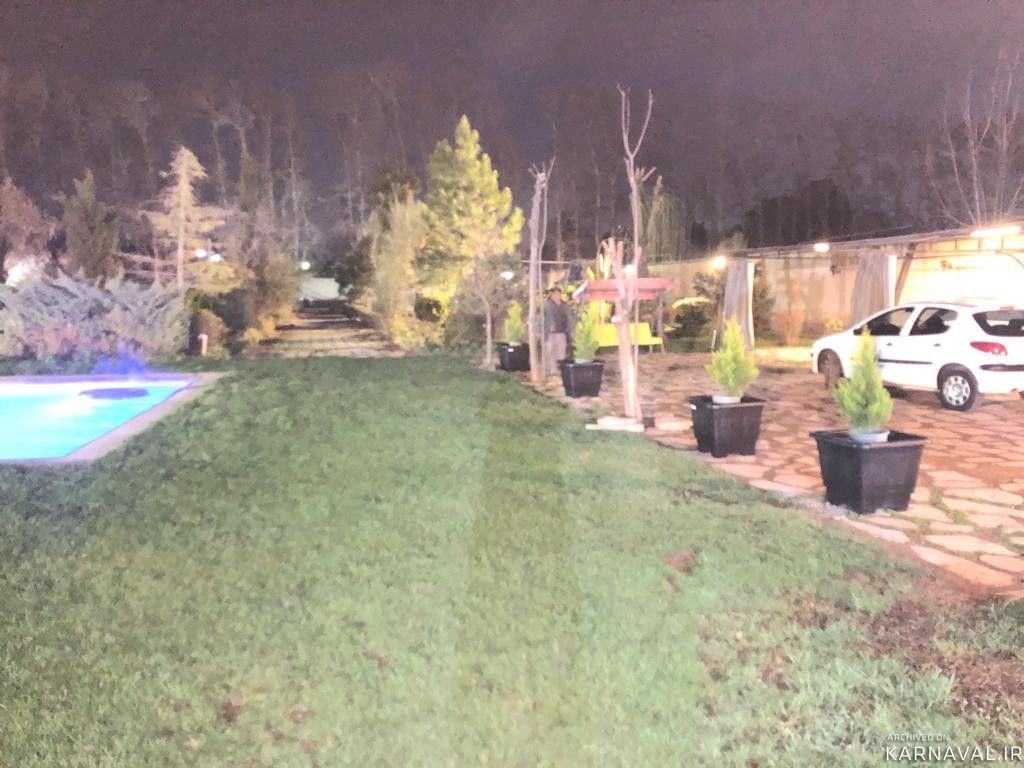 باغ ویلا دربست با امکانات رفاهی و استخر آب‌گرم