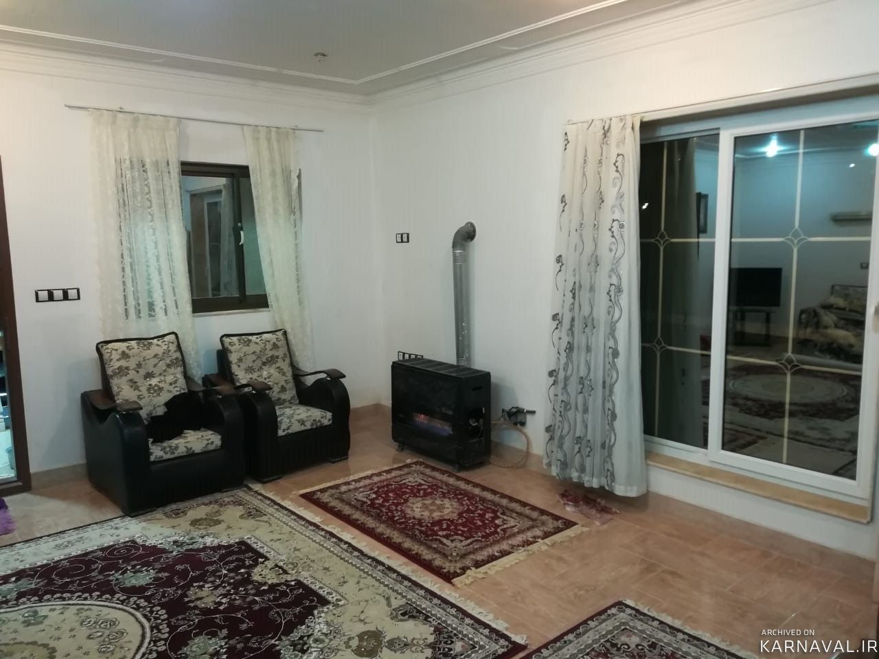ویلای دوبلکس منظره شالیزار و حیاط بزرگ