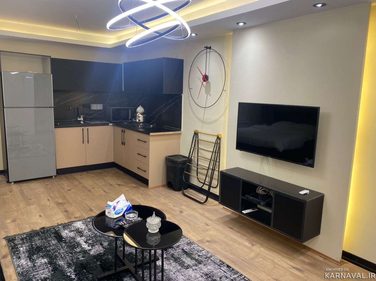 سوئیت تمیز با امکانات رفاهی کامل در زعفرانیه