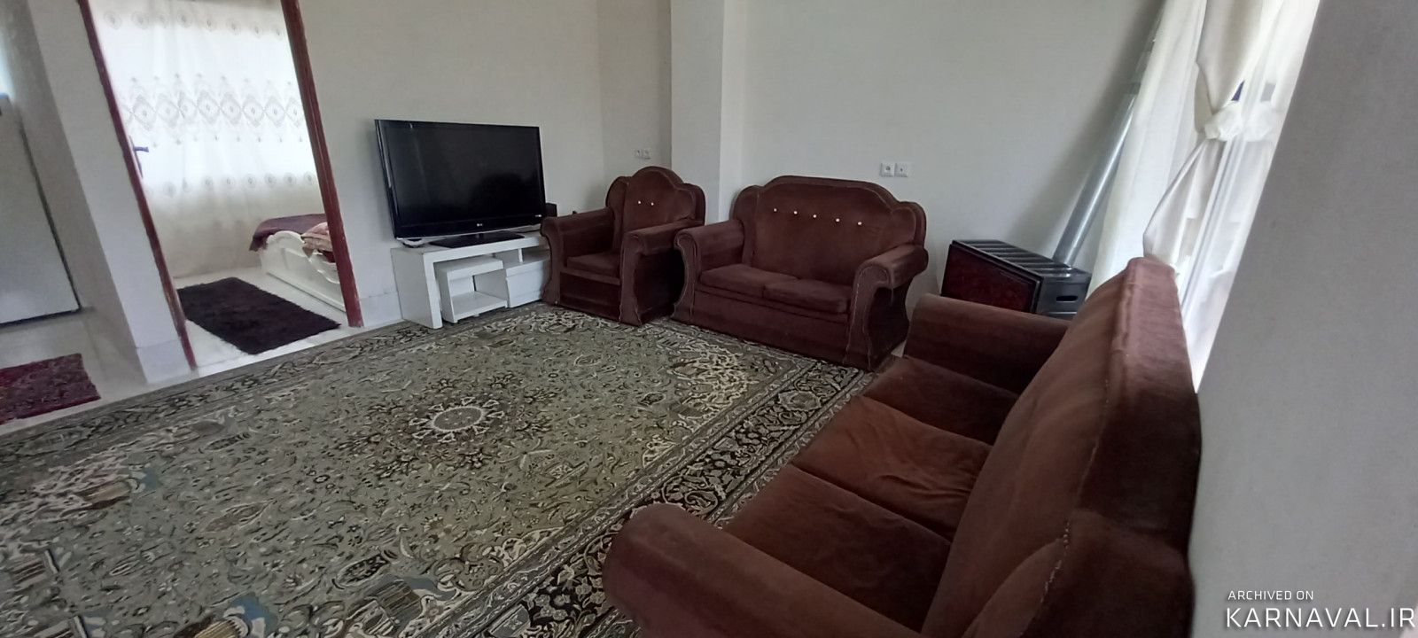 اقامتگاه 1 خوابه با چشم‌انداز جنگل گلستان، واحد 2