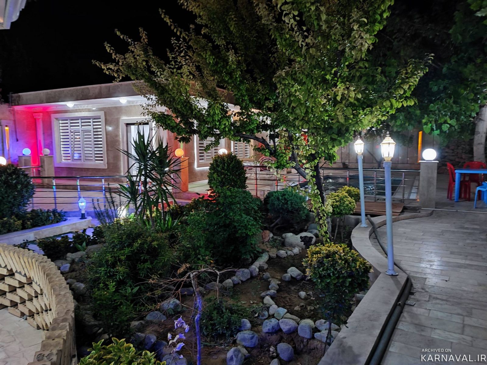 ویلای باغ ناز  استخر دار چهارفصل