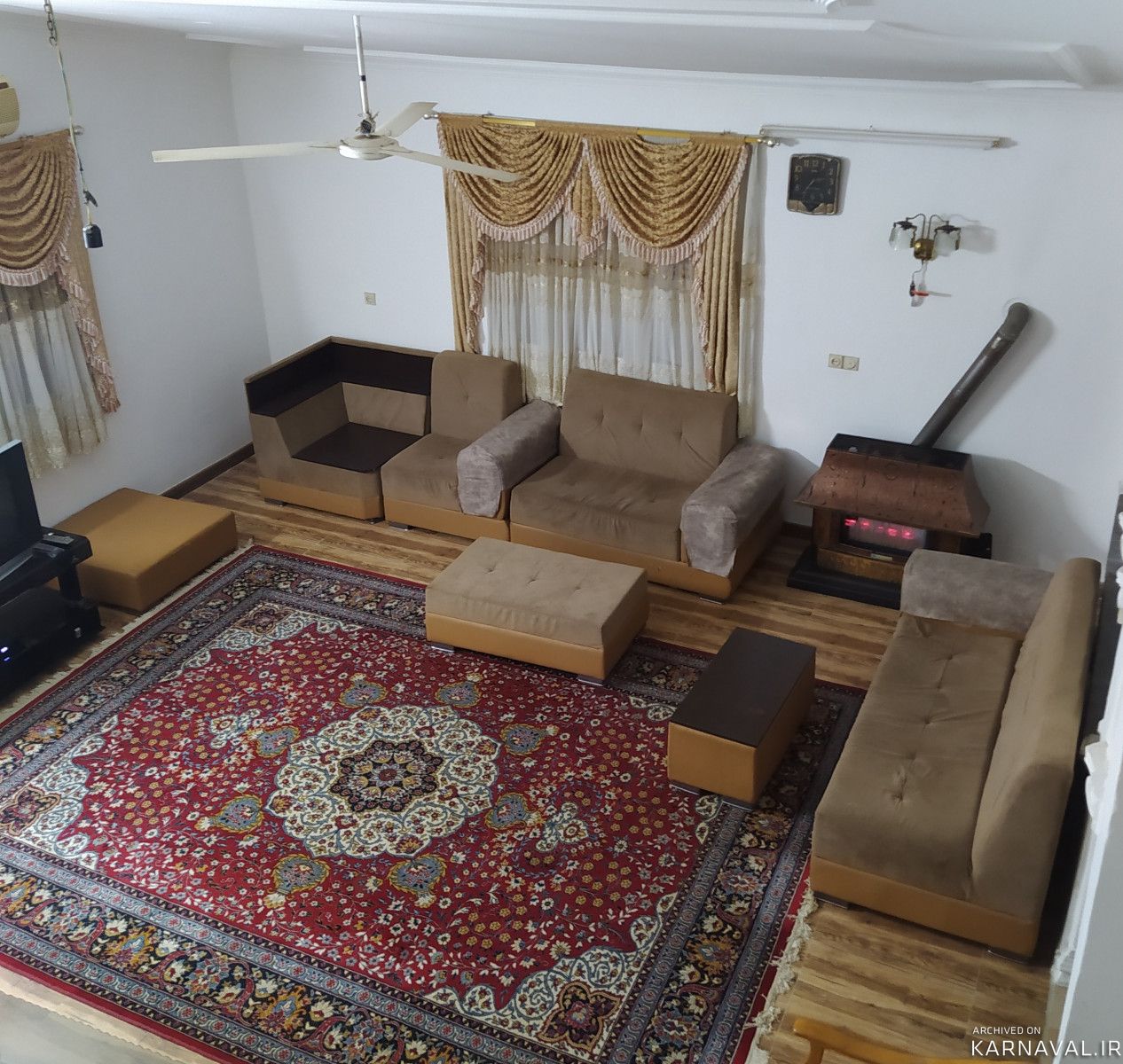 ویلای دو خوابه دربست در سرخ‌رود