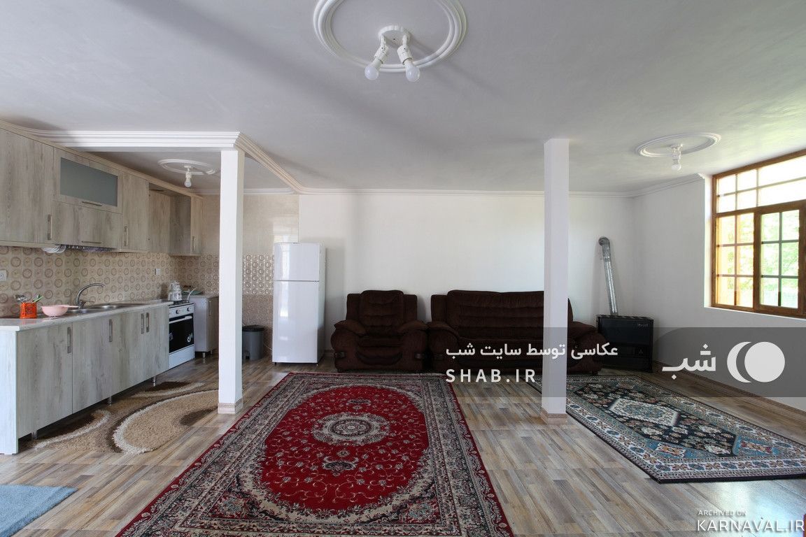 کلبه جنگلی، مبله، تک خواب