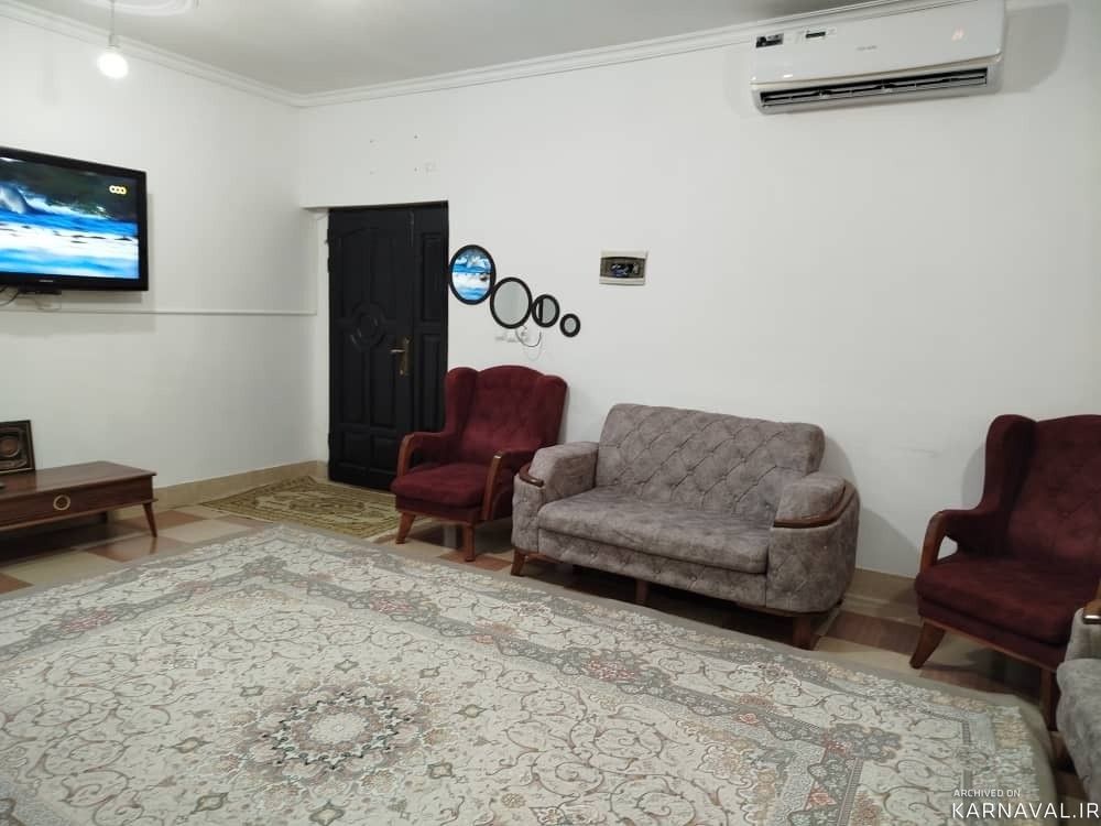 اقامتگاه دو خوابه طبقه همکف در بوشهر