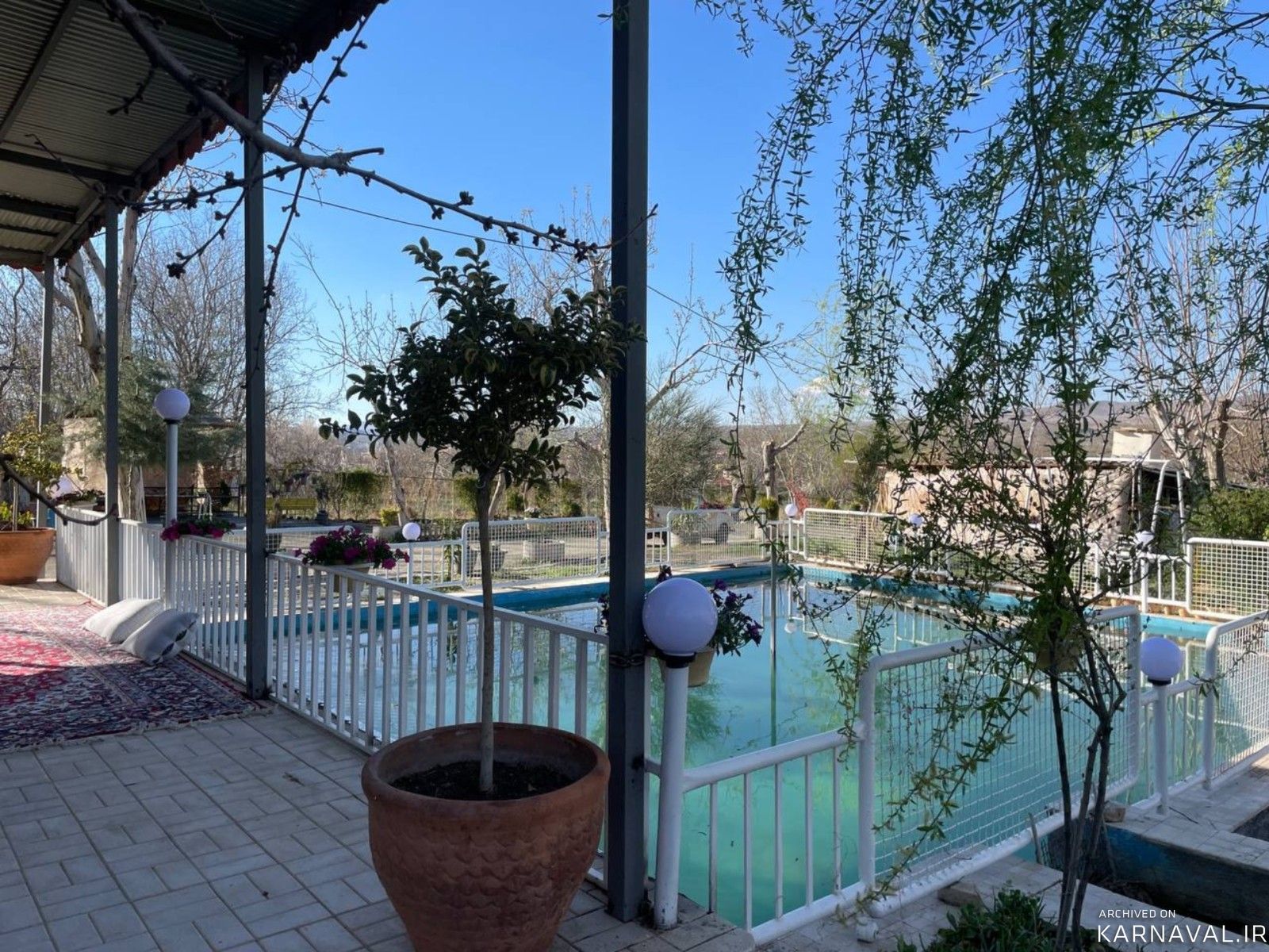 باغ ویلا استخردار جنگلی