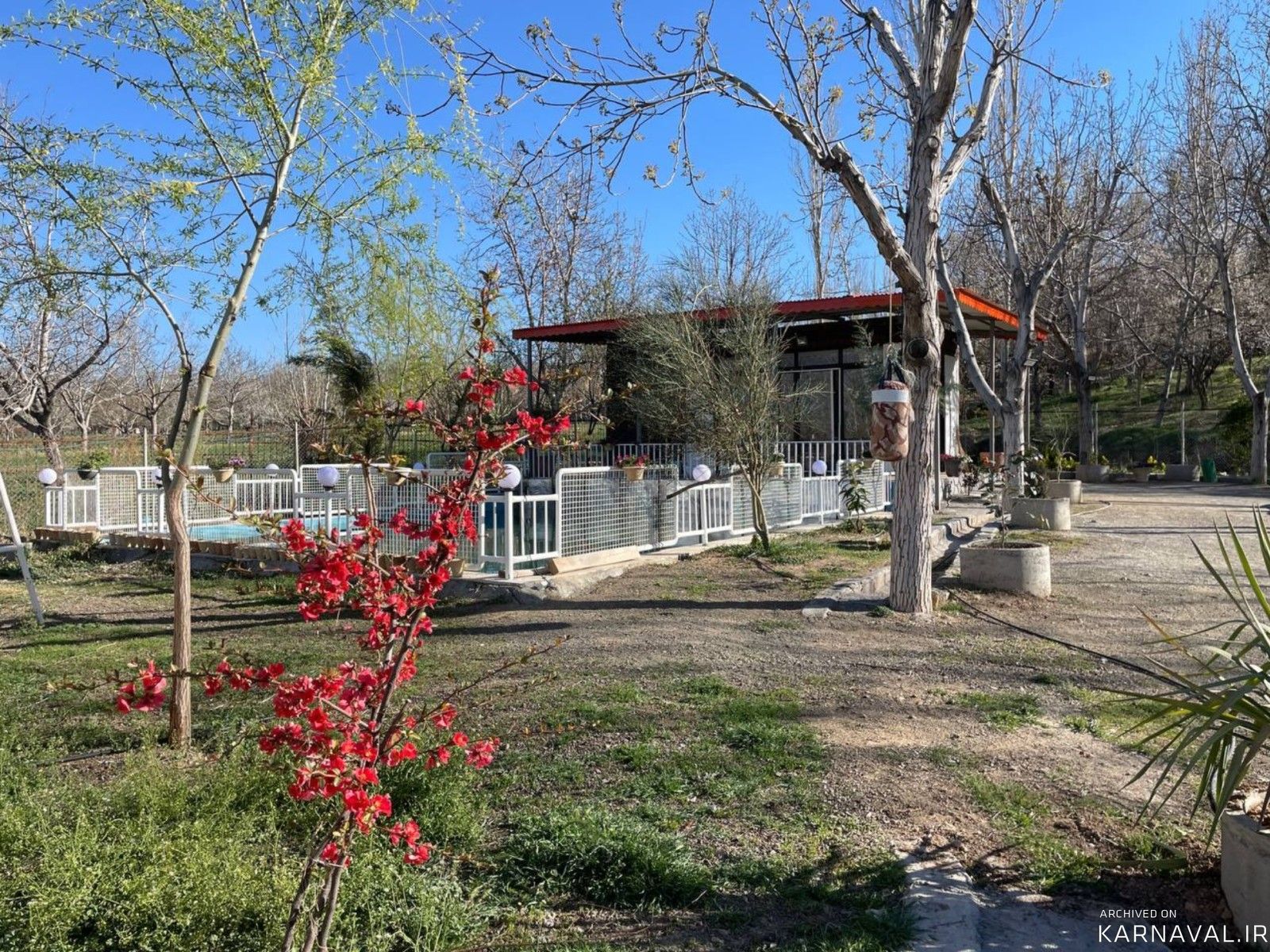 باغ ویلا استخردار جنگلی