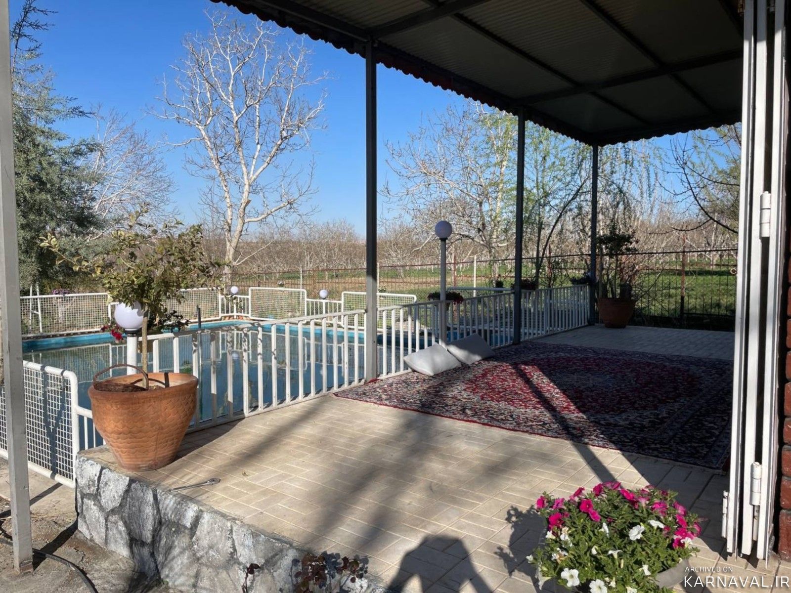 باغ ویلا استخردار جنگلی