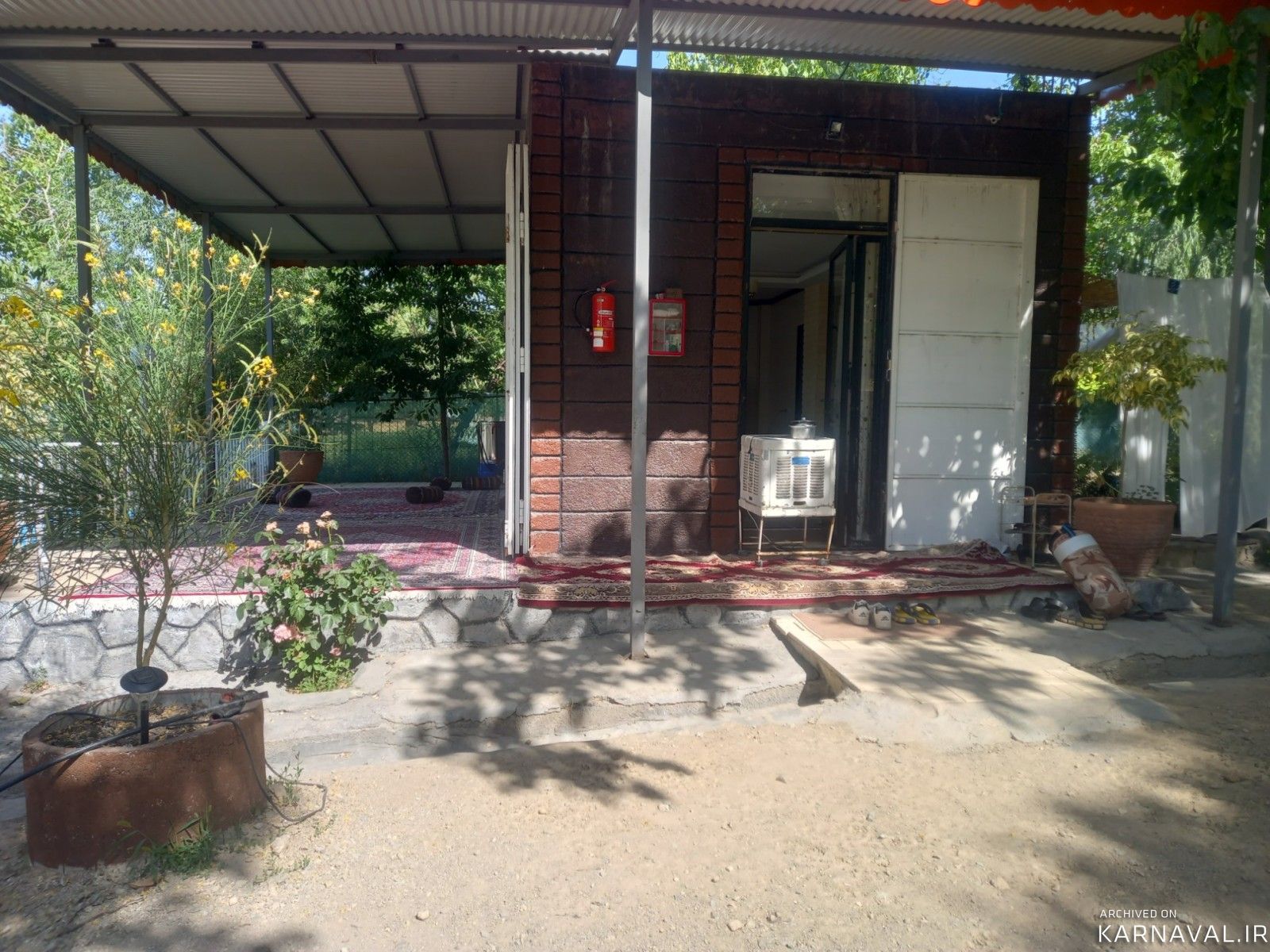 باغ ویلا استخردار جنگلی