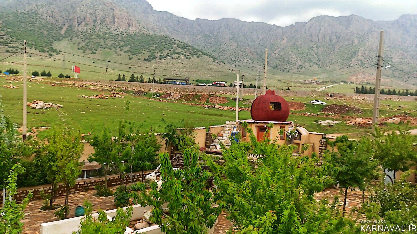 اقامتگاه بومگردی - اتاق انار اقامتگاه بومگردی - اتاق انار
