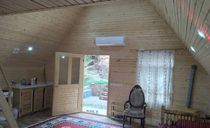 کلبه نقلی در دل باغ مرکبات و زمین چای کلبه نقلی در دل باغ مرکبات و زمین چای