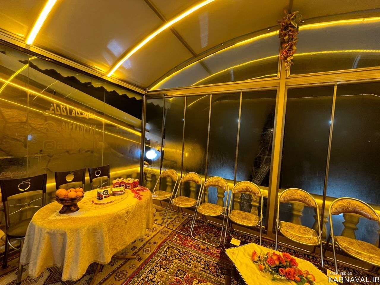 اقامتگاه بومگردی آتاباغی شهرستان اسکوبافضای۶۰۰متر