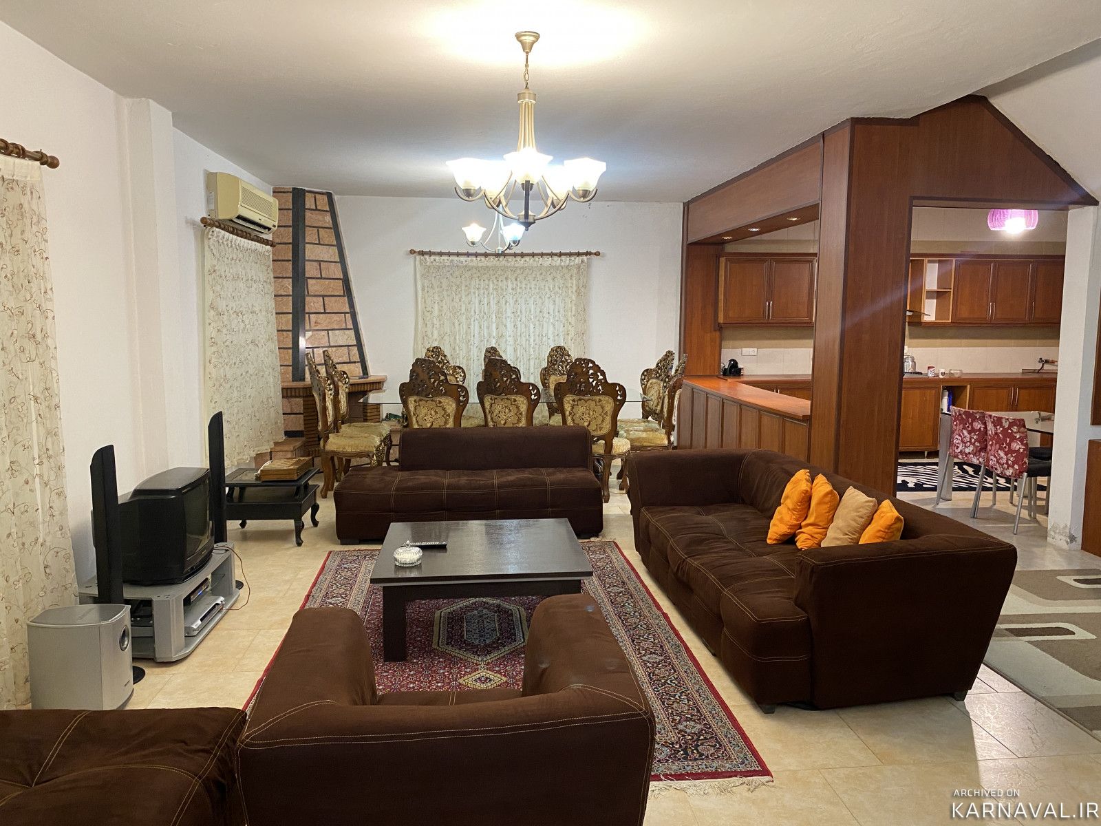 ویلای دوبلکس با امکانات سرگرمی و چشم‌انداز جنگل