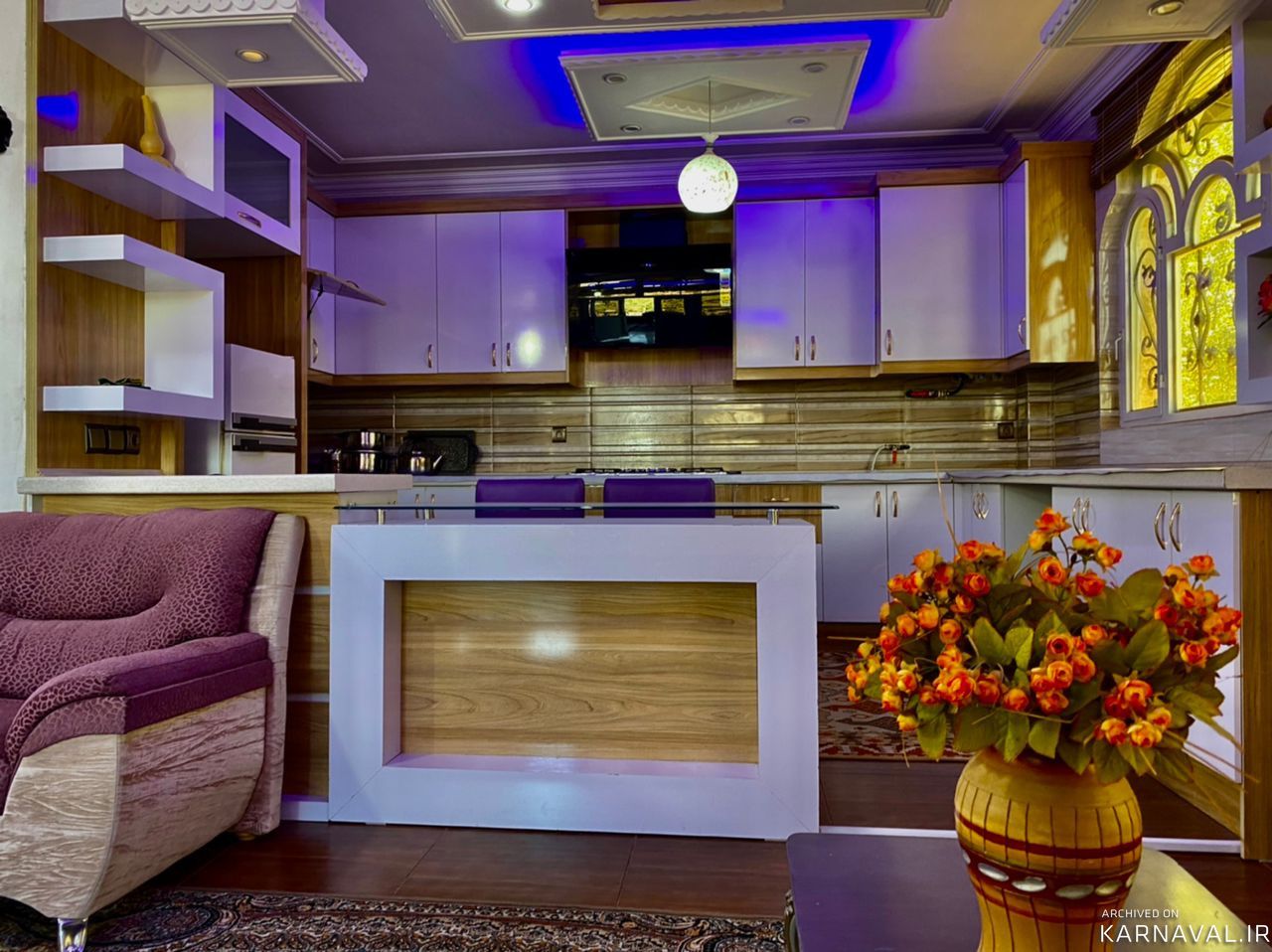 واحدی شیک، دارای تراسی با منظره شهر و کوهستان واحدی شیک، دارای تراسی با منظره شهر و کوهستان