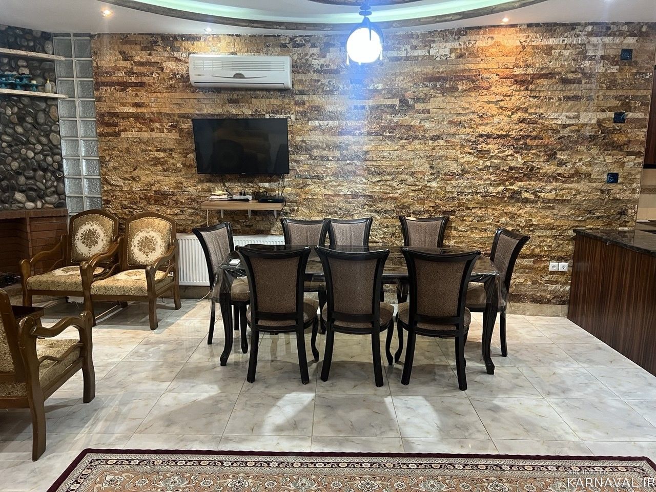 دوبلکس ساحلی پلاک یک رو به دریا