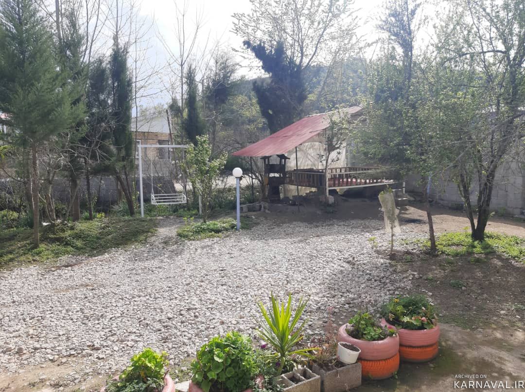 ویلا باغ جنگلی در دامنه کوه ماسال