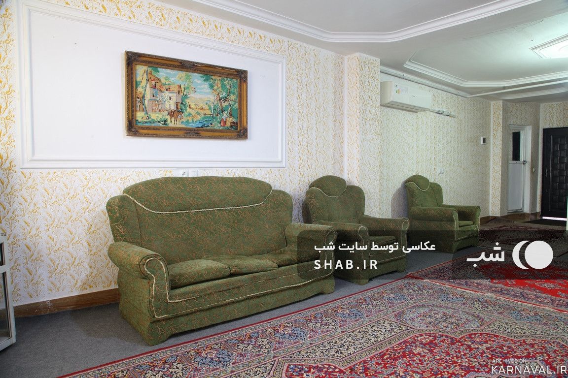 واحد مبله دوخوابه با امکانات رفاهی (طبقه همکف 1)