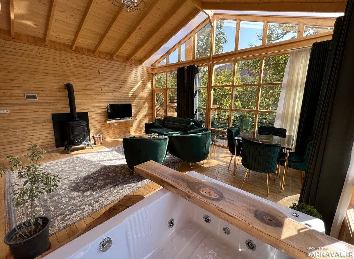 کلبه (8) درختی دنج چهار نفره سزان