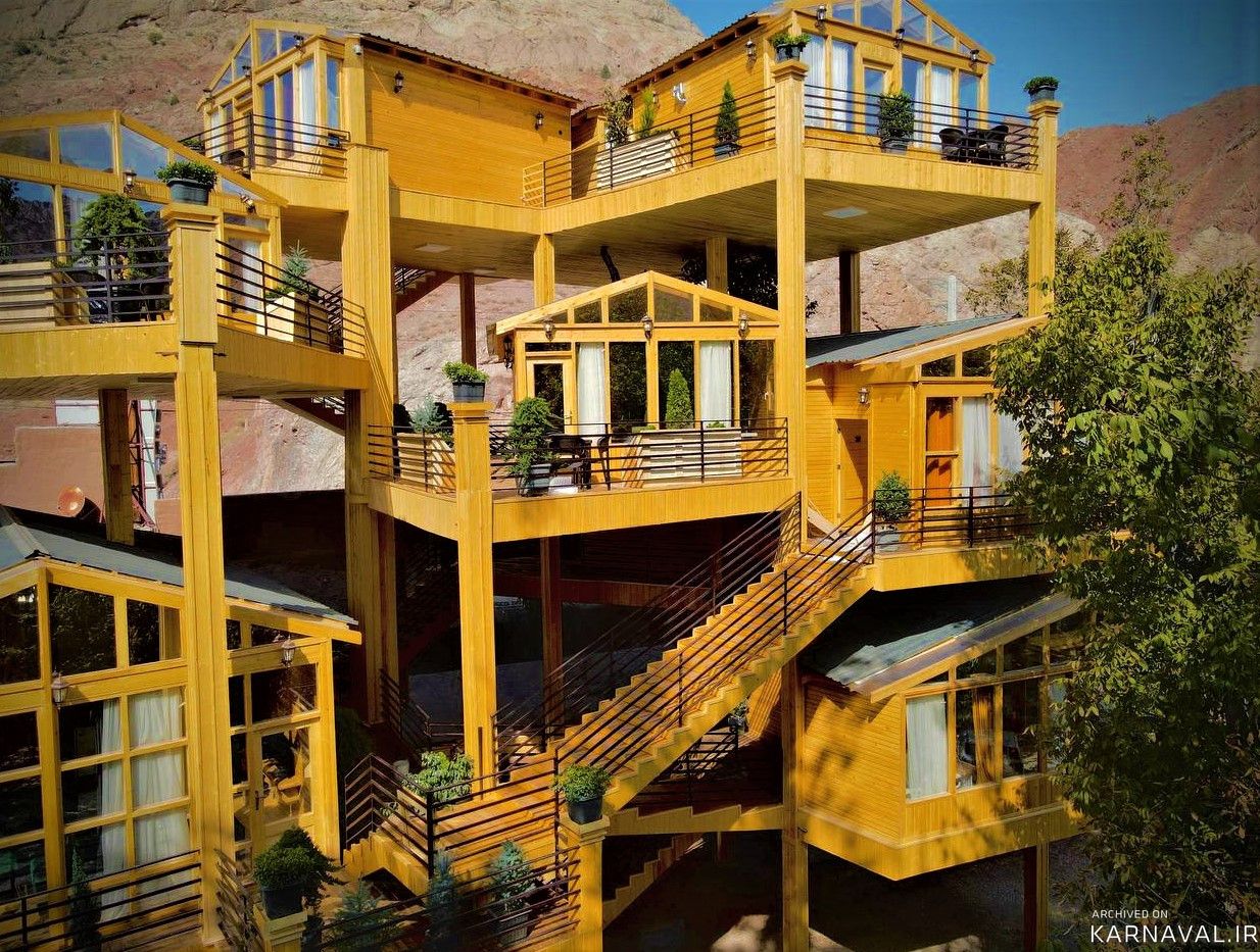 کلبه (8) درختی دنج چهار نفره سزان