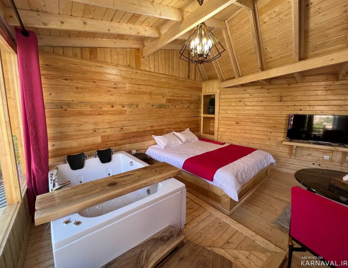 کلبه (9) درختی نقلی دو نفره دگا/ داوینچی/ رامبراند