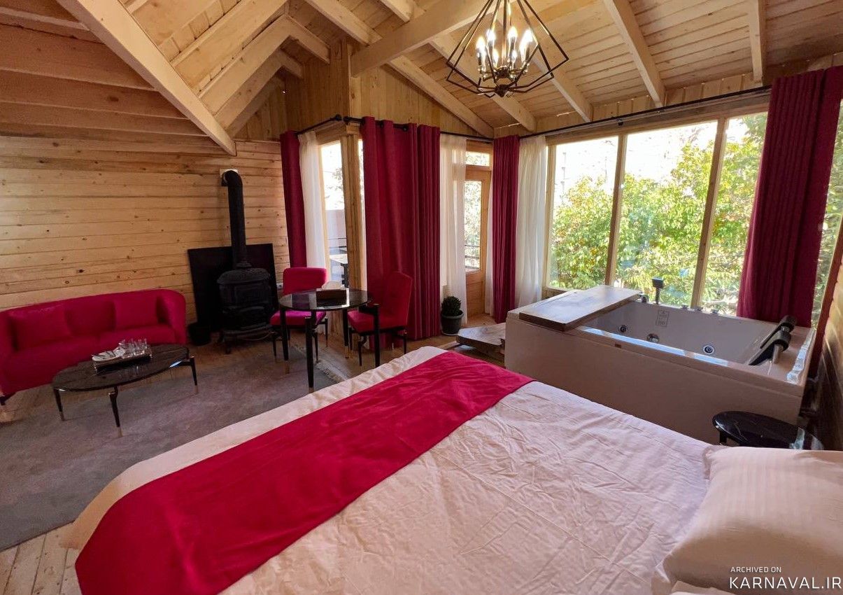 کلبه (9) درختی نقلی دو نفره دگا/ داوینچی/ رامبراند