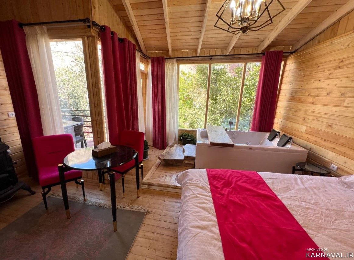 کلبه (9) درختی نقلی دو نفره دگا/ داوینچی/ رامبراند