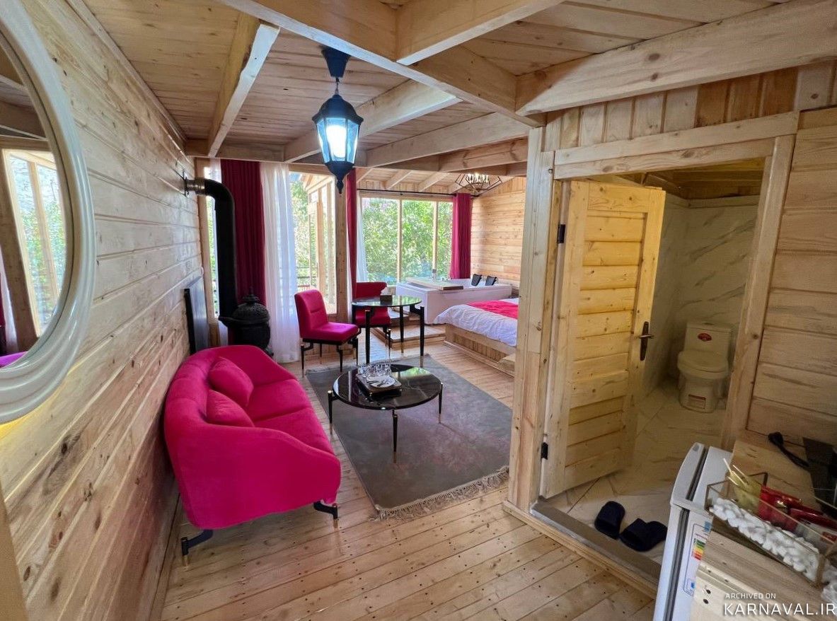 کلبه (9) درختی نقلی دو نفره دگا/ داوینچی/ رامبراند