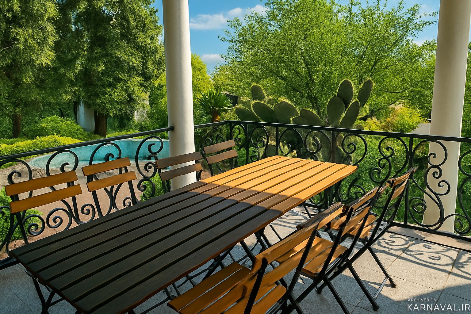 ویلایی در نزدیکی ساحل با ویو مرداب