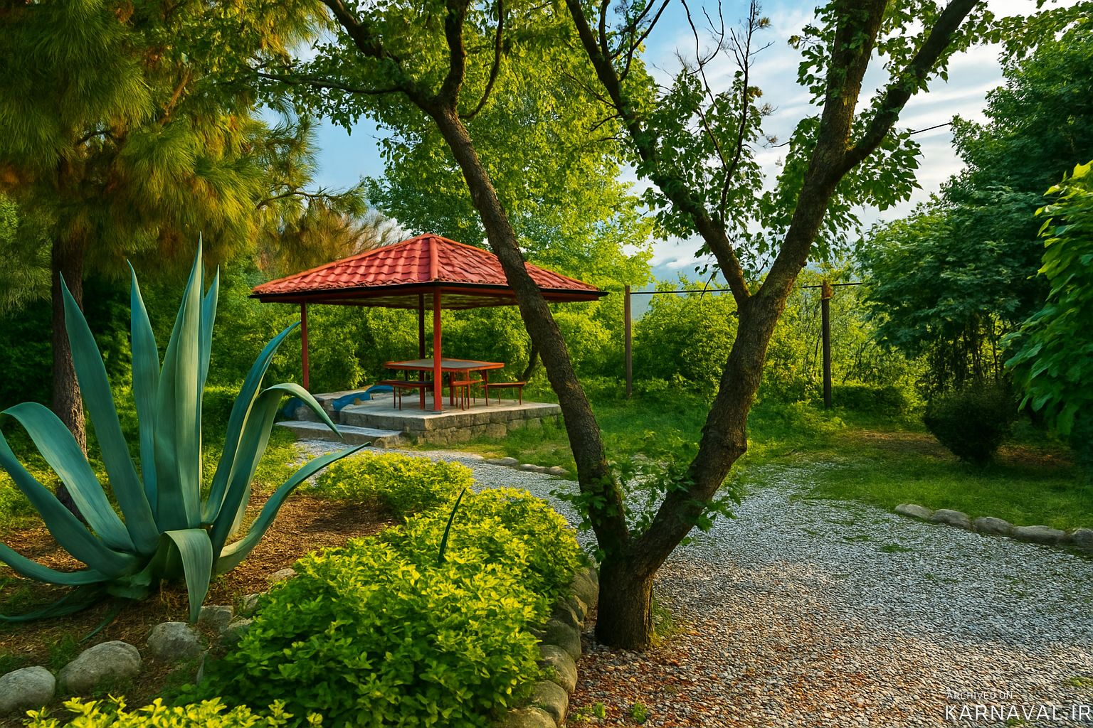 ویلایی در نزدیکی ساحل با ویو مرداب