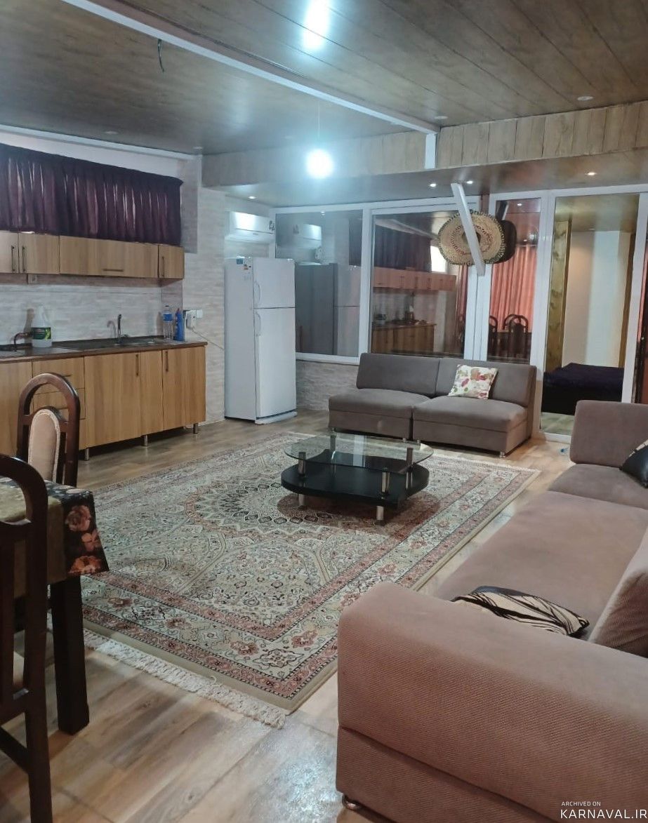 واحد مبله تک خواب در محیطی آرام