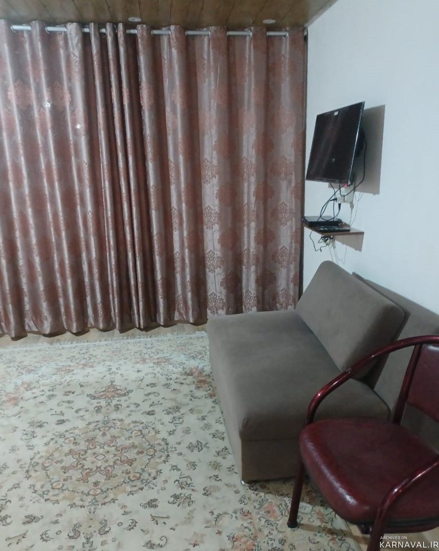 واحد مبله تک خواب در محیطی آرام