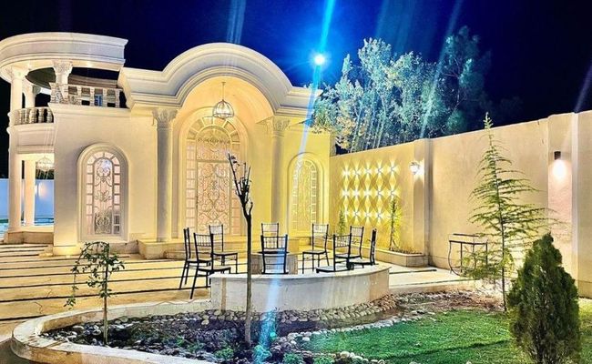 باغ ویلای مدرن دو خوابه فضاسازی شده باغ ویلای مدرن دو خوابه فضاسازی شده