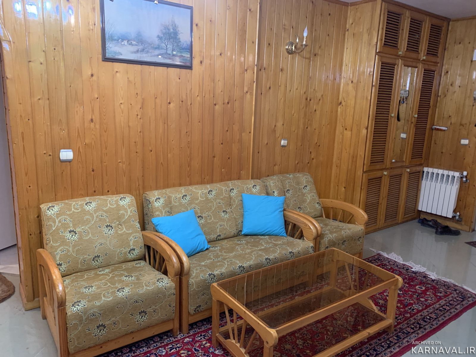 شهرک ساحلی ایزدشهر ٫ آپارتمان ۸۰ متر دو خوابه٫ مبله شیک