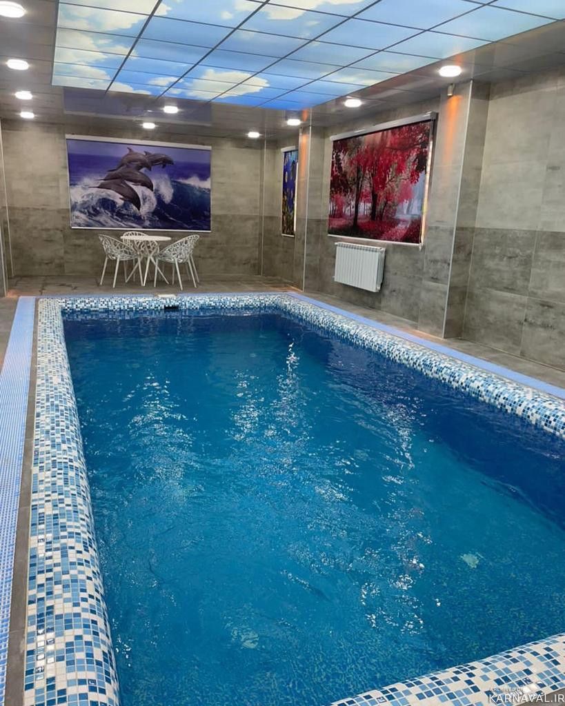 ویلای سه خوابه سرو دارای استخر سرپوشیده آبگرم ویلای سه خوابه سرو دارای استخر سرپوشیده آبگرم