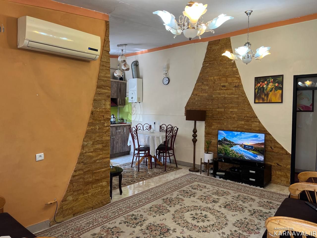 ویلا یک خوابه ساحلی لب دریا