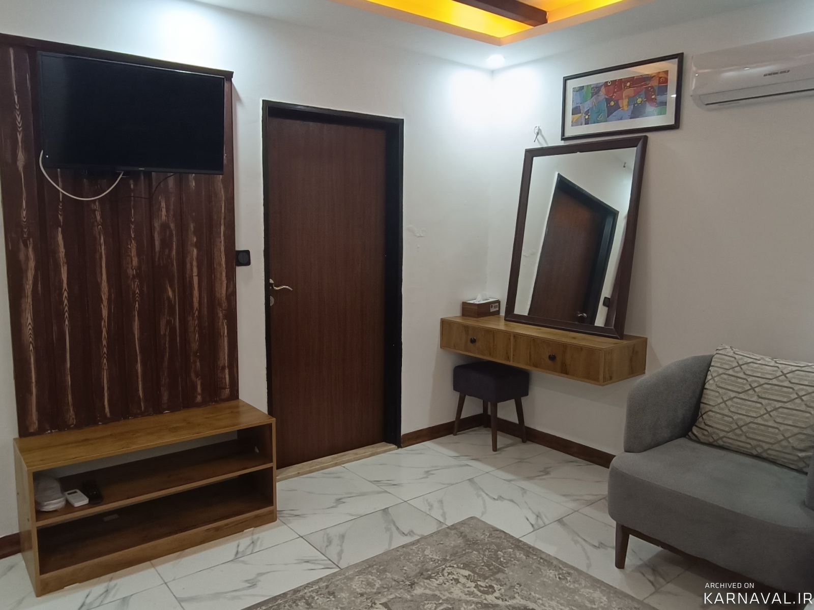 سوئیت ساحلی "اقامتگاه پاپیون"