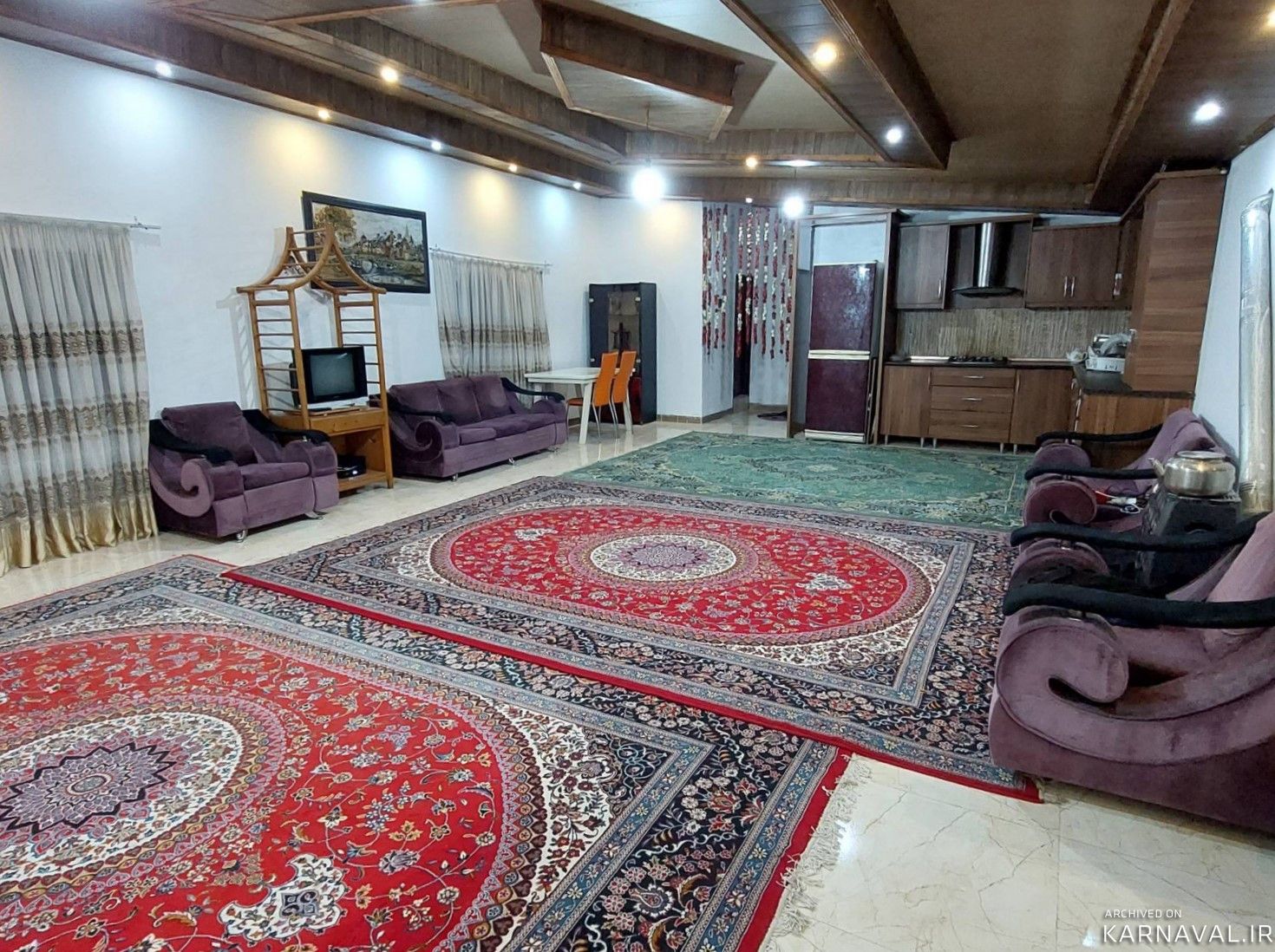 واحد مبله تک خواب دلباز در چمستان