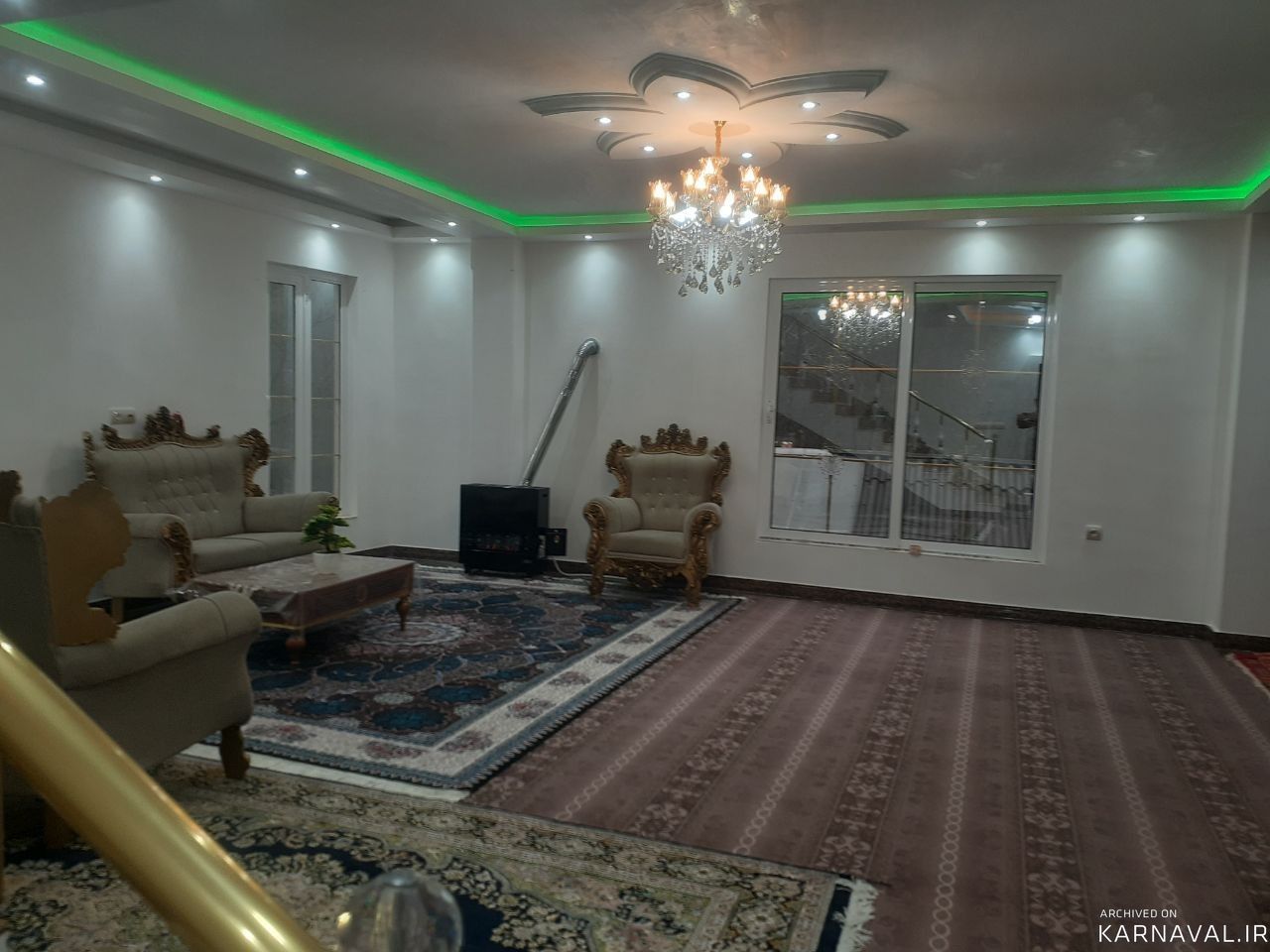 ویلای سه‌خوابه ۲۵۰متری لب رود خونه و جنگل