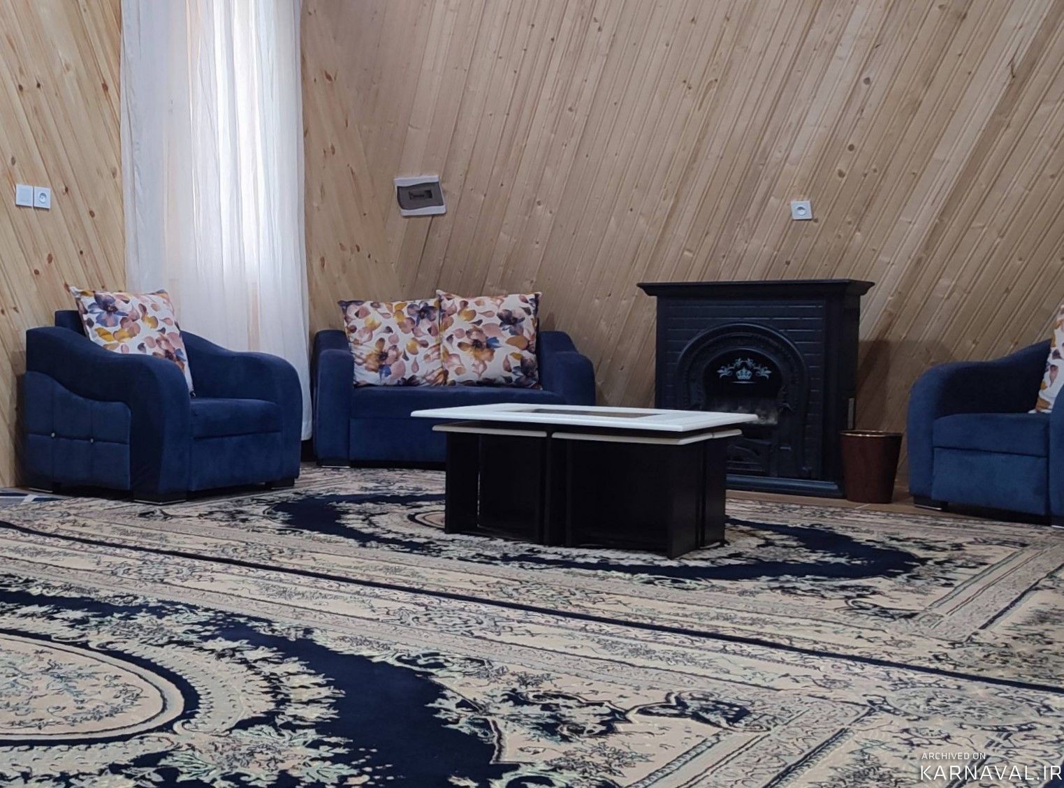 کلبه سوئیسی دوبلکس دو خوابه