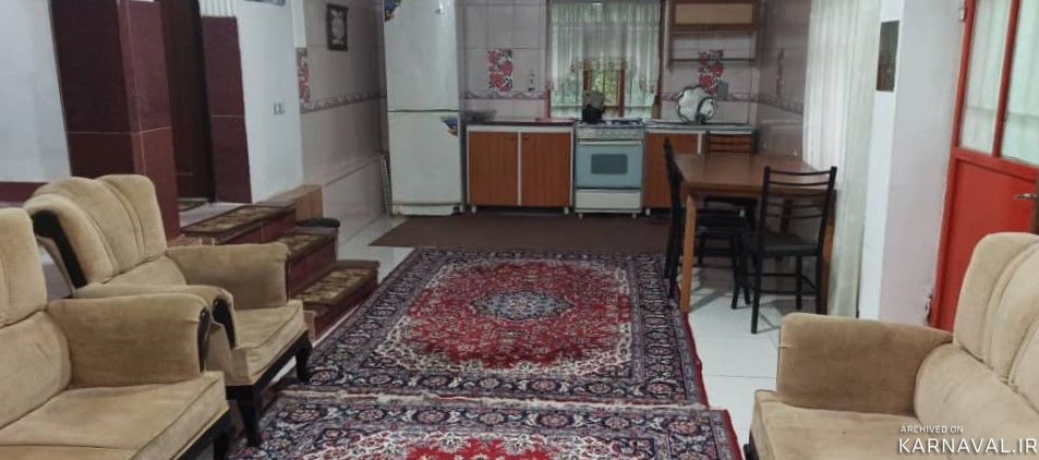 باغ ویلای نیم‌پیلوت دو خوابه در محیطی آرام