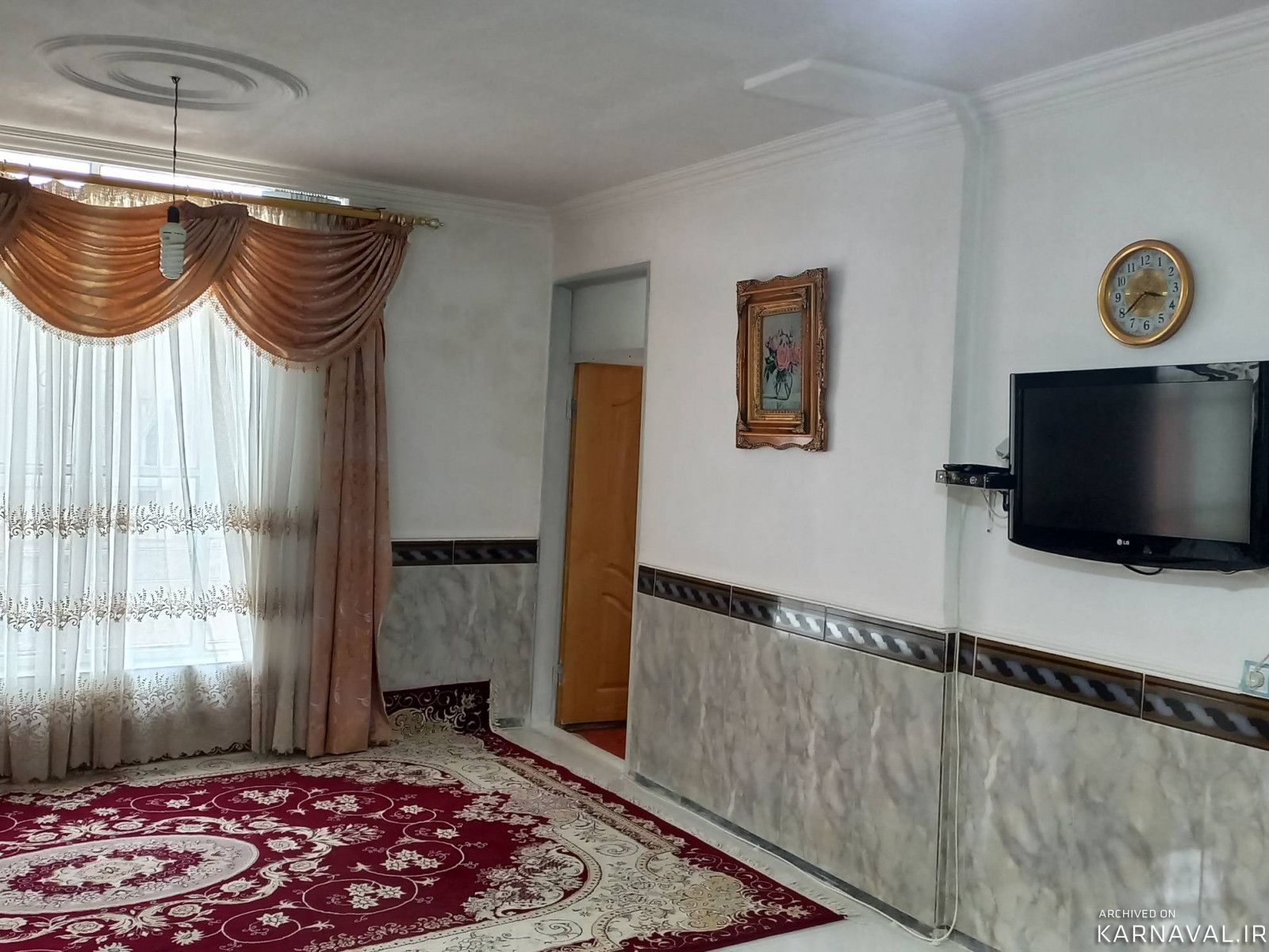 خانه یک خوابه با پنجره و نورگیر عالی درغارعلیصدر