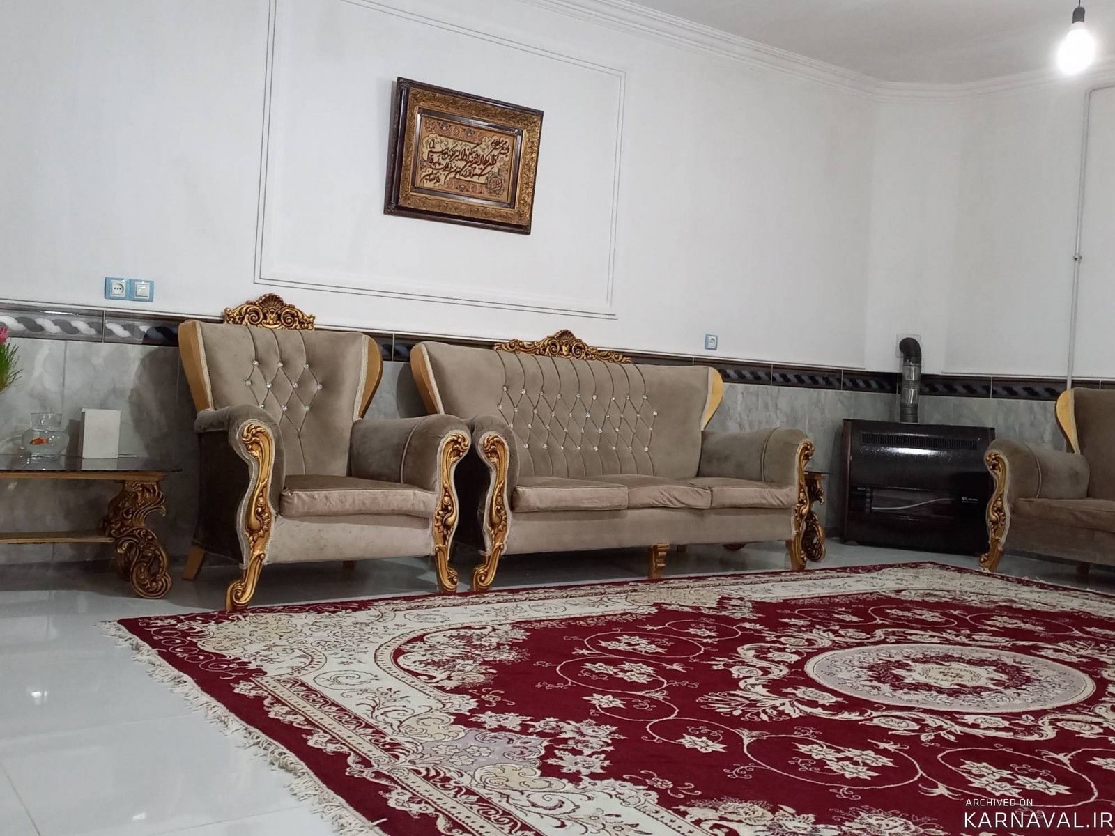 خانه یک خوابه با پنجره و نورگیر عالی درغارعلیصدر