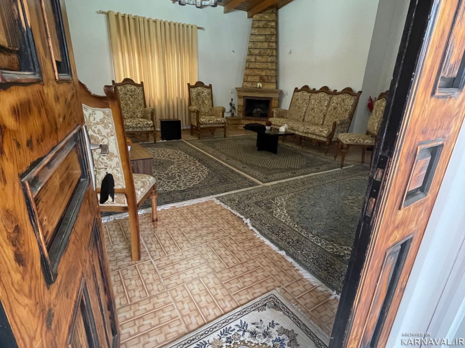 ویلای دوخوابه جنگلی استخر دار