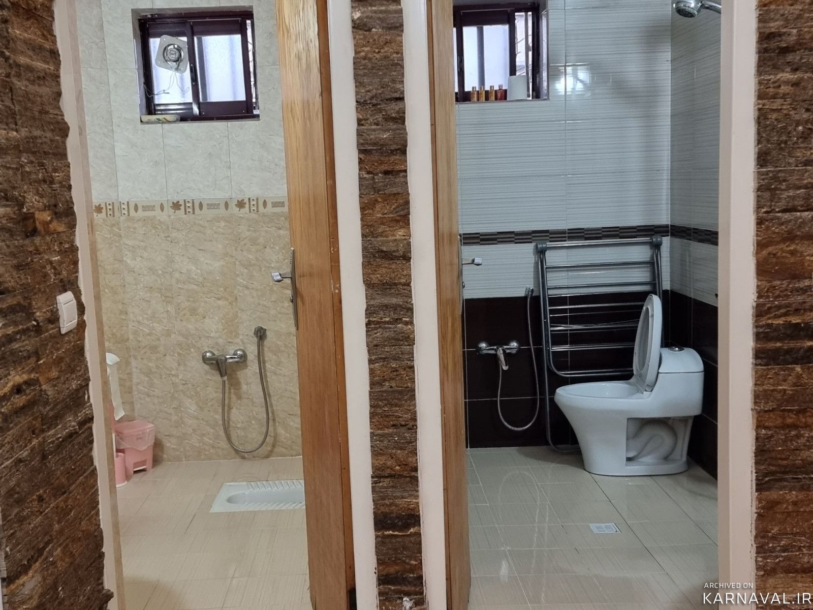 ویلای دوخوابه جنگلی استخر دار