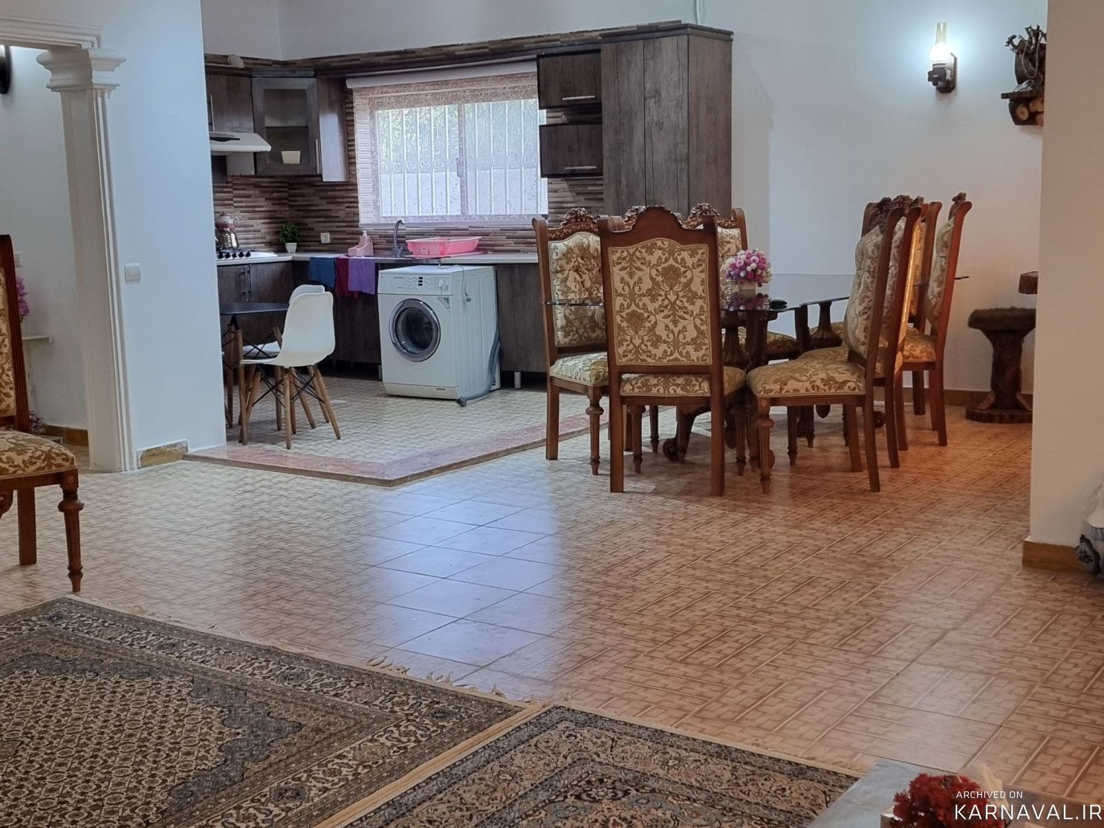 ویلای دوخوابه جنگلی استخر دار