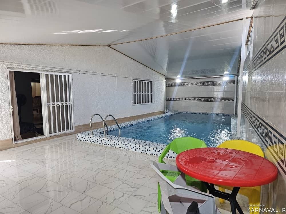 ویلای دوخوابه جنگلی استخر دار