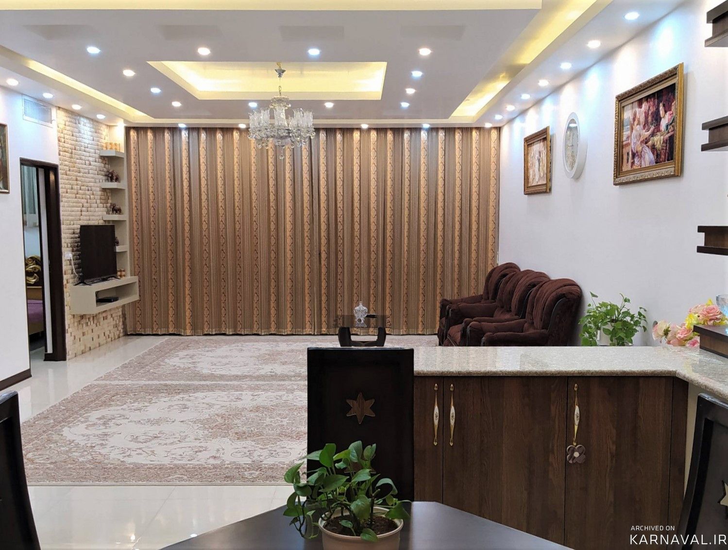 واحد مبله دو خوابه سلامت (2) واحد مبله دو خوابه سلامت (2)
