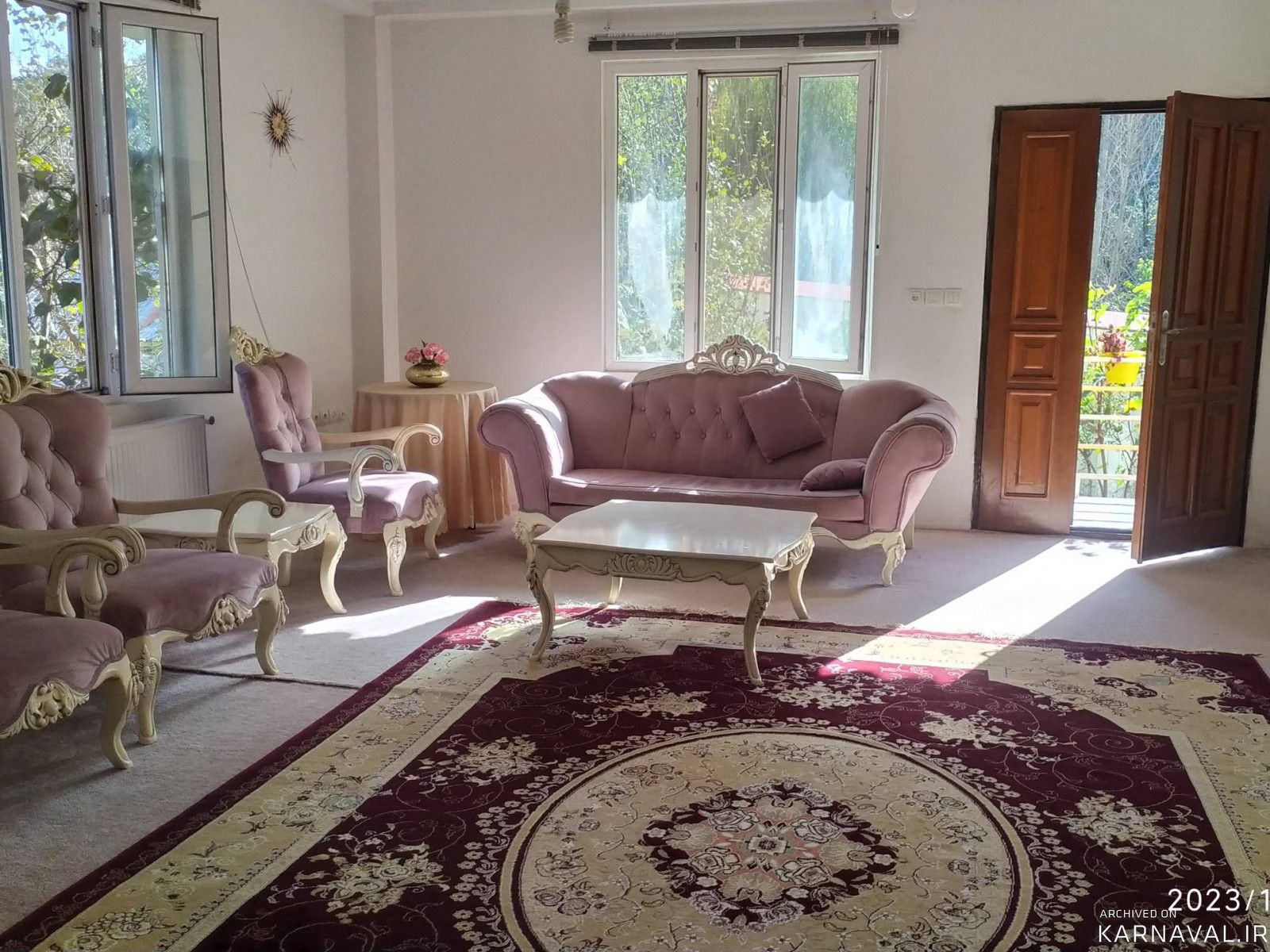 ویلای مبله دو خوابه جنگلی با امکانات رفاهی