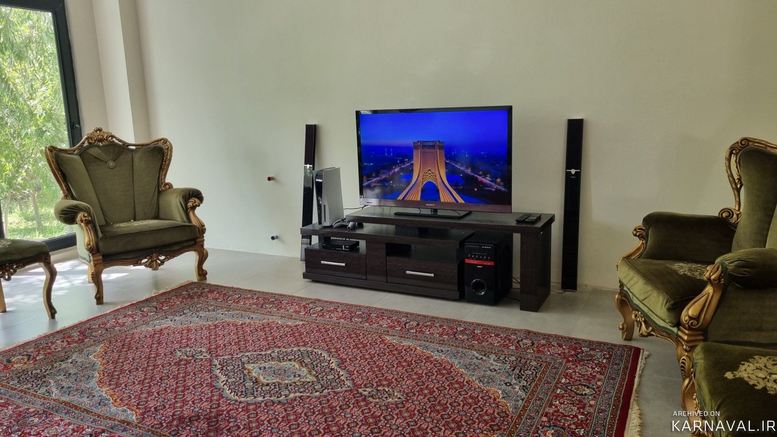ویلای دوبلکس دو خوابه مدرن سفیدا