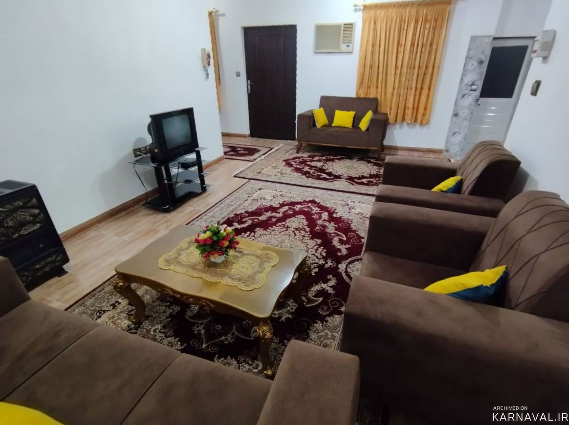 واحد مبله دو خوابه با حیاطی دربست در رشت