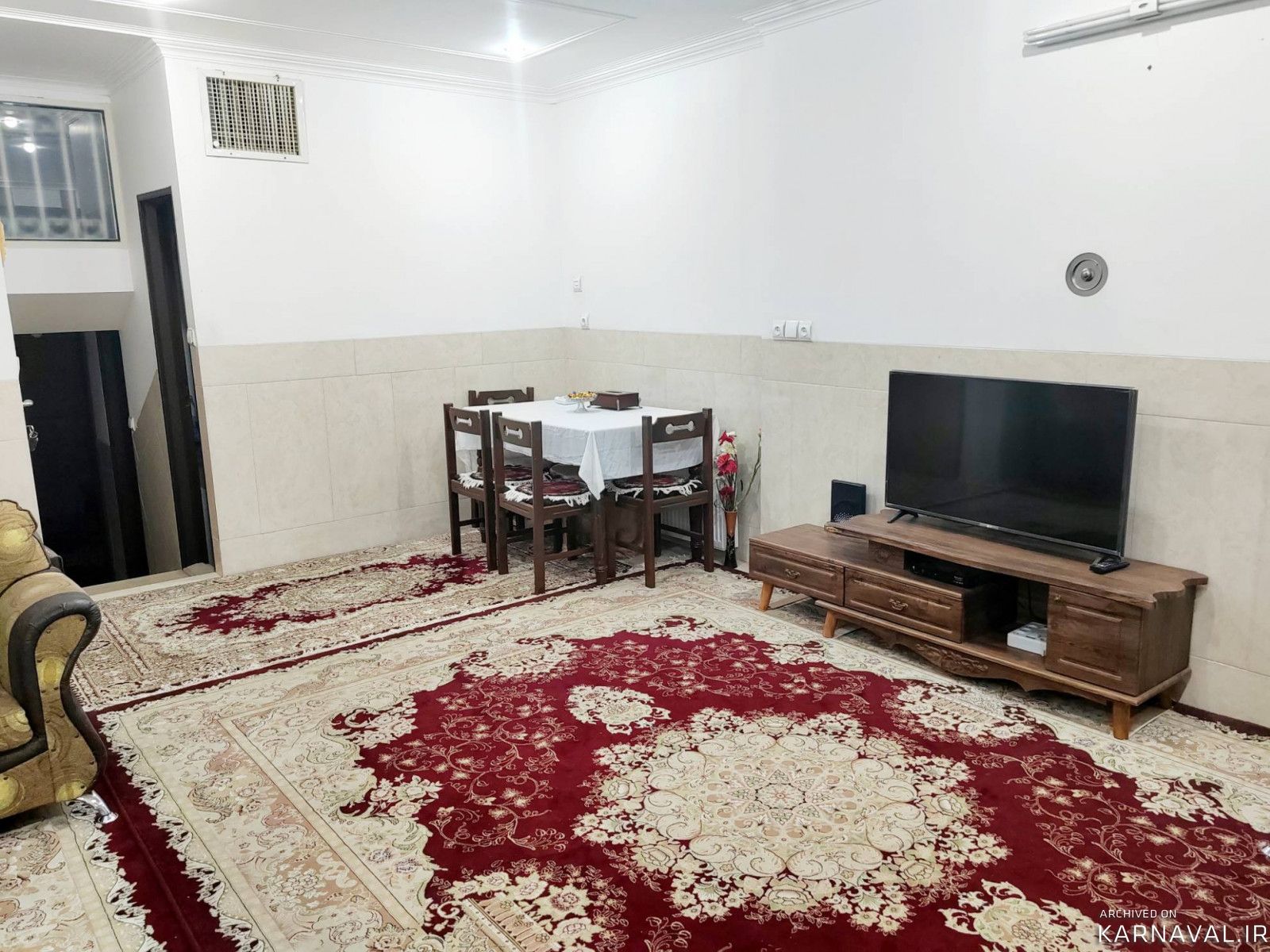 سوئیت مبله باغ ملی در مرکز شهر
